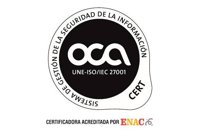 Certificado ISO 27001