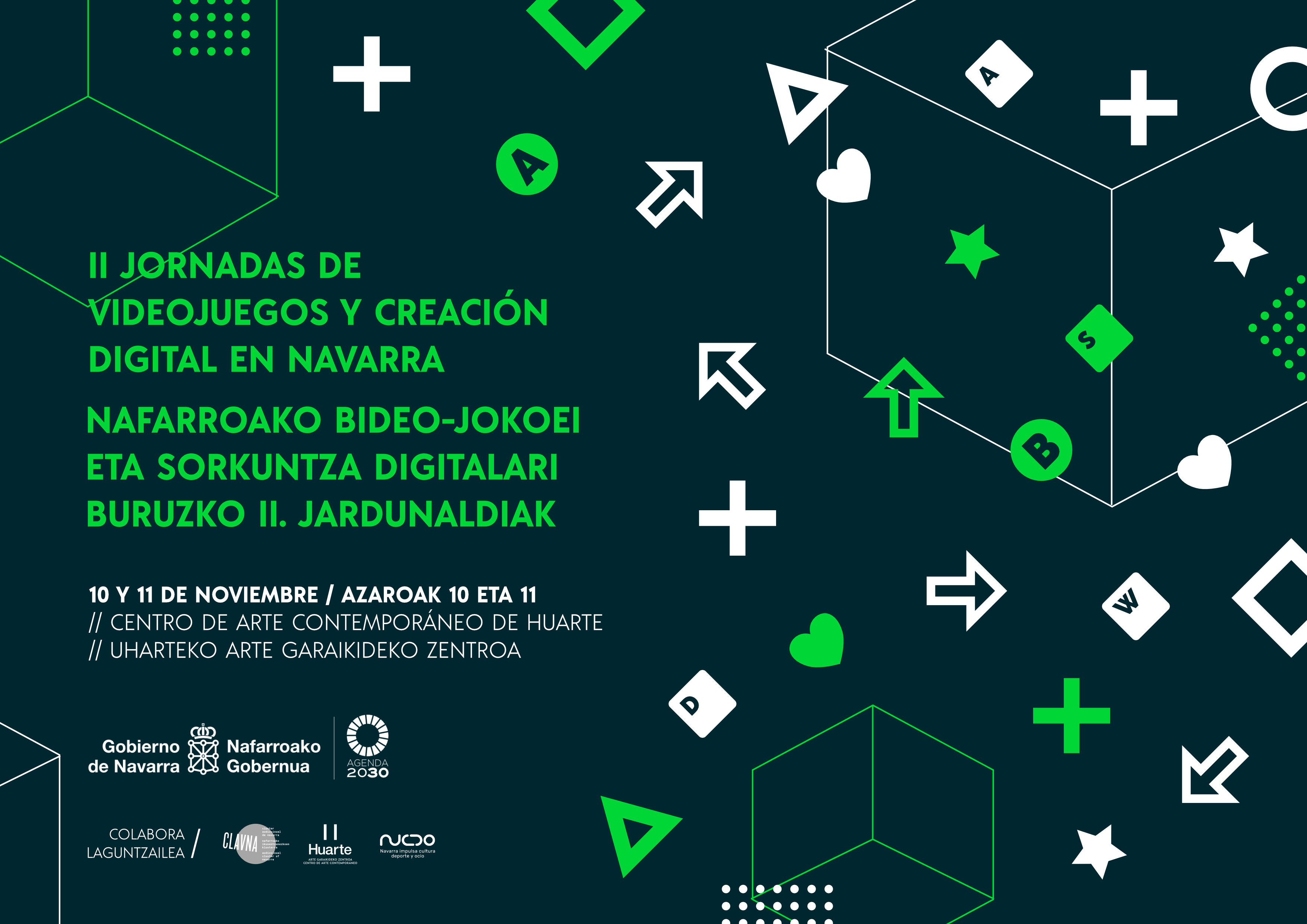 Fotografía del cartel promocional de las jornadas