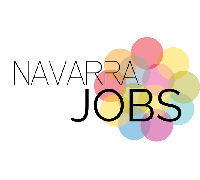 Cartel promocional de la Feria de Empleo y Emprendimiento de Navarra