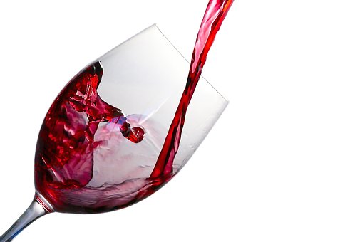 Fotografía de una copa de vino