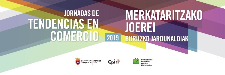 Cartel promocional de las Jornadas de tendencias en el comercio