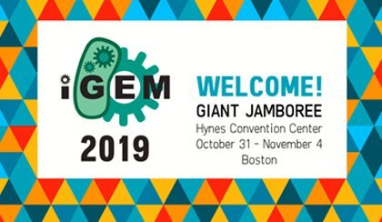 Cartel promocional de la formación «iGEM 2019: Sesiones de formación del equipo preuniversitario NavarraBG - Biología Sintética»