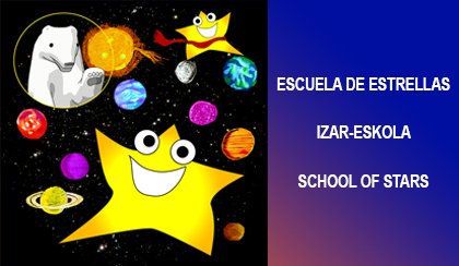 Cartel promocional de la Escuela de Estrellas