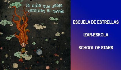 Cartel promocional de la película «La niña que sabía caminar al revés»