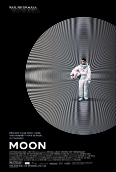 Cartel promocional de la película «Moon»