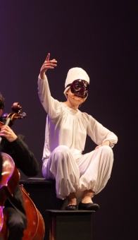 Fotografía del espectáculo infantil «Pulcinella»