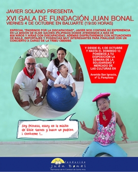 Cartel promocional de la Gala Solidaria