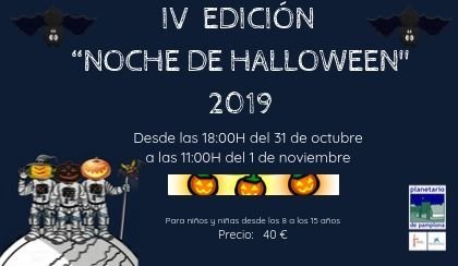 Cartel promocional de IV Edición «Noche de Halloween»