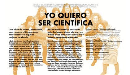 Cartel promocional de la obra de teatro