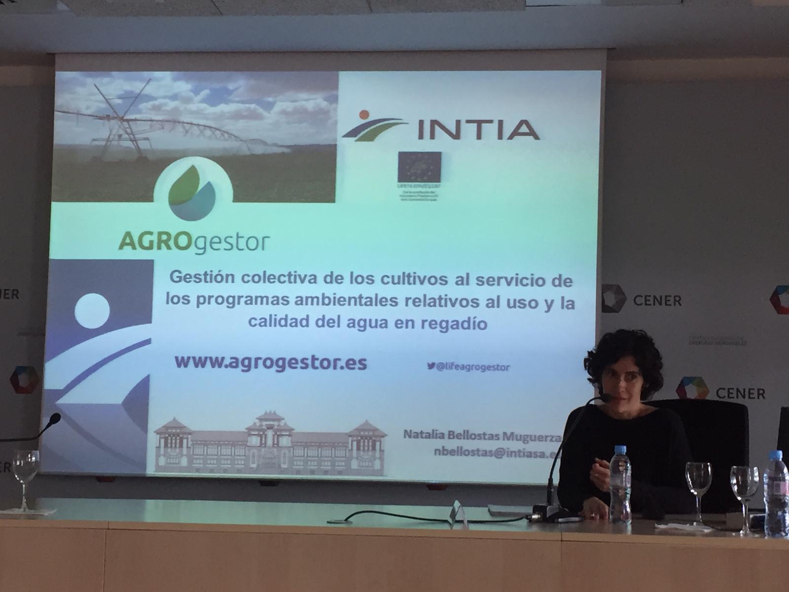 Fotografía de la presentación del proyecto AGROgestor
