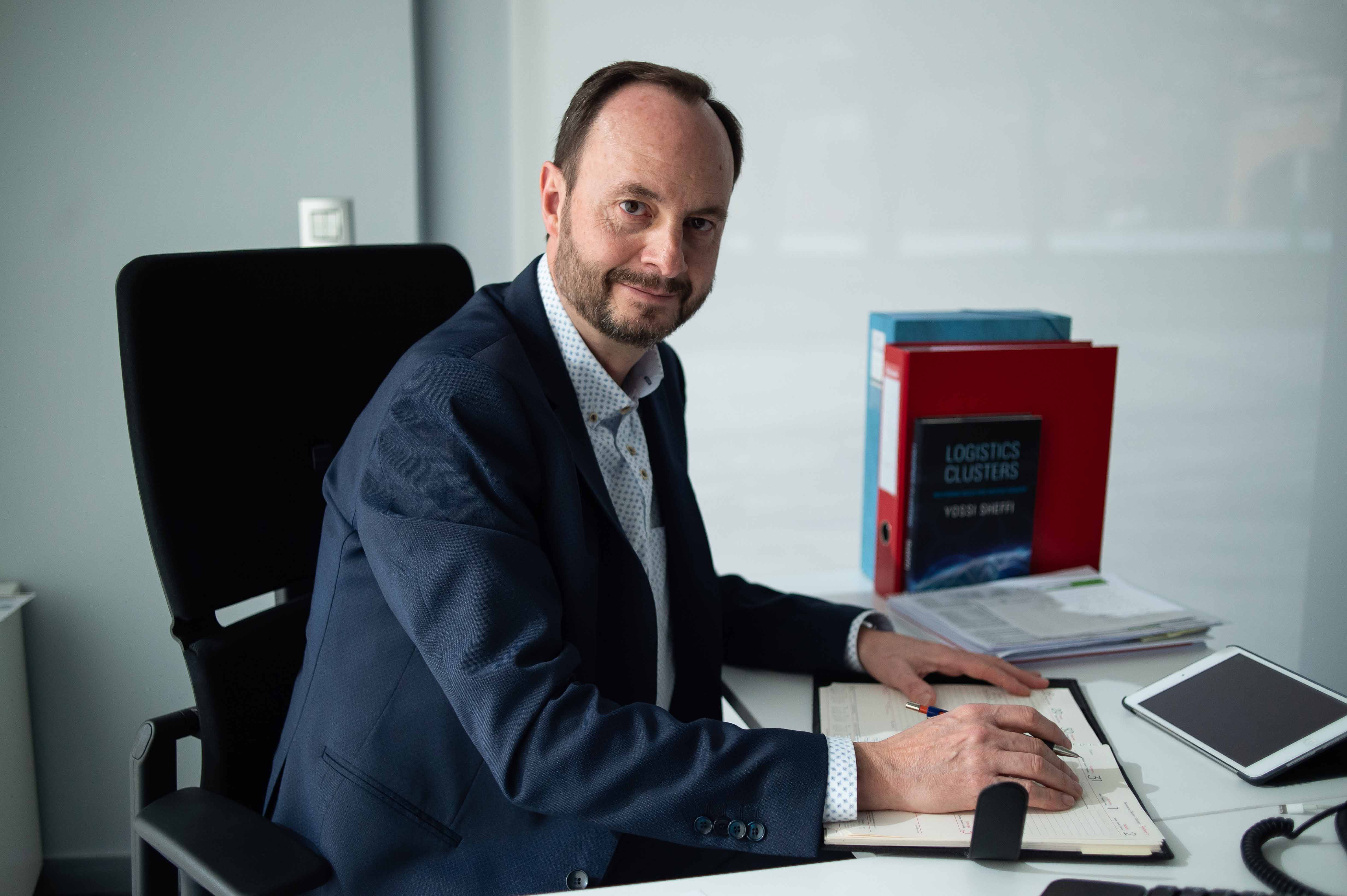 Fotografía de José Antonio Prieto, nuevo responsable de Logística de Nasuvinsa