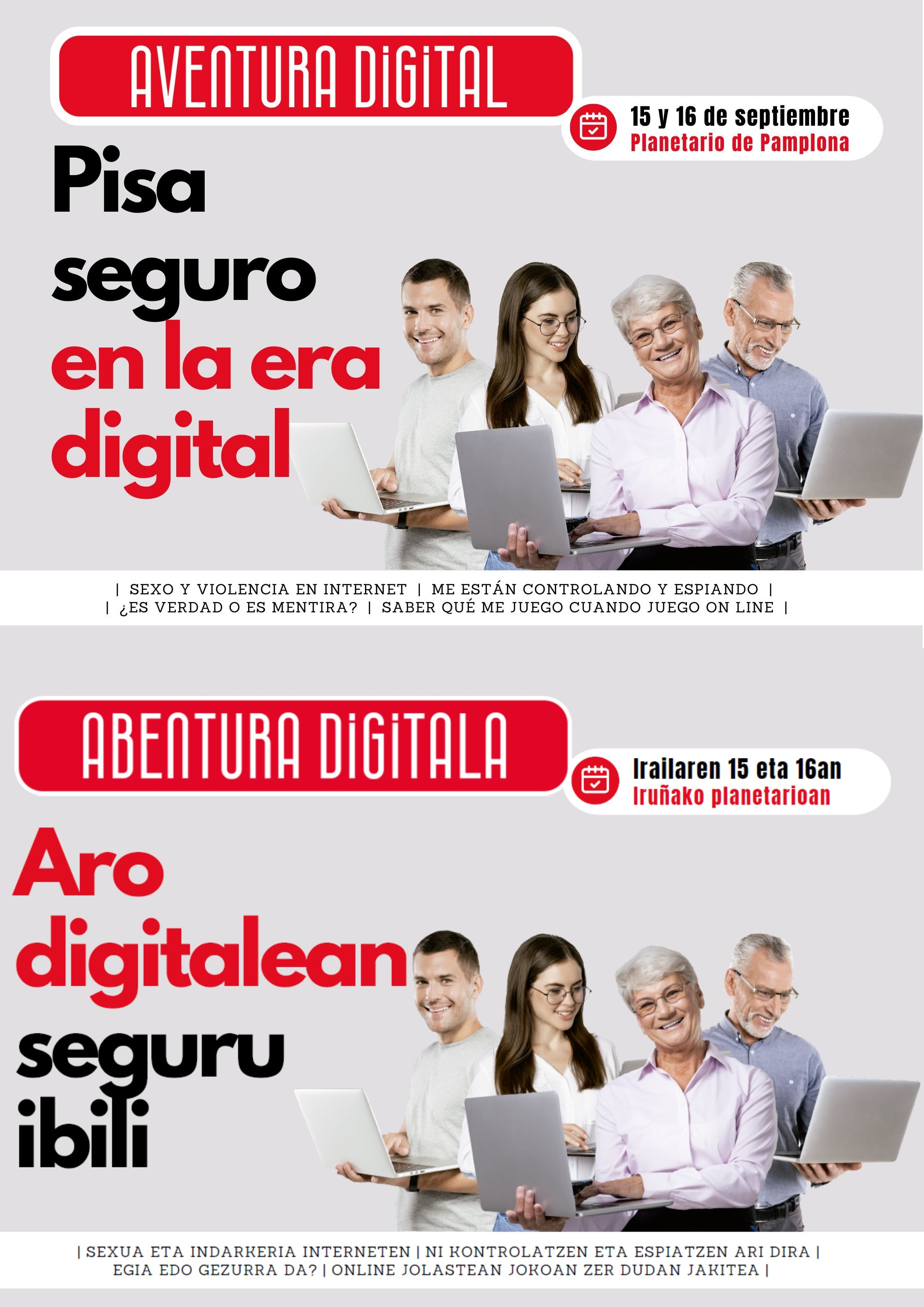 Fotografía del cartel promocional del programa