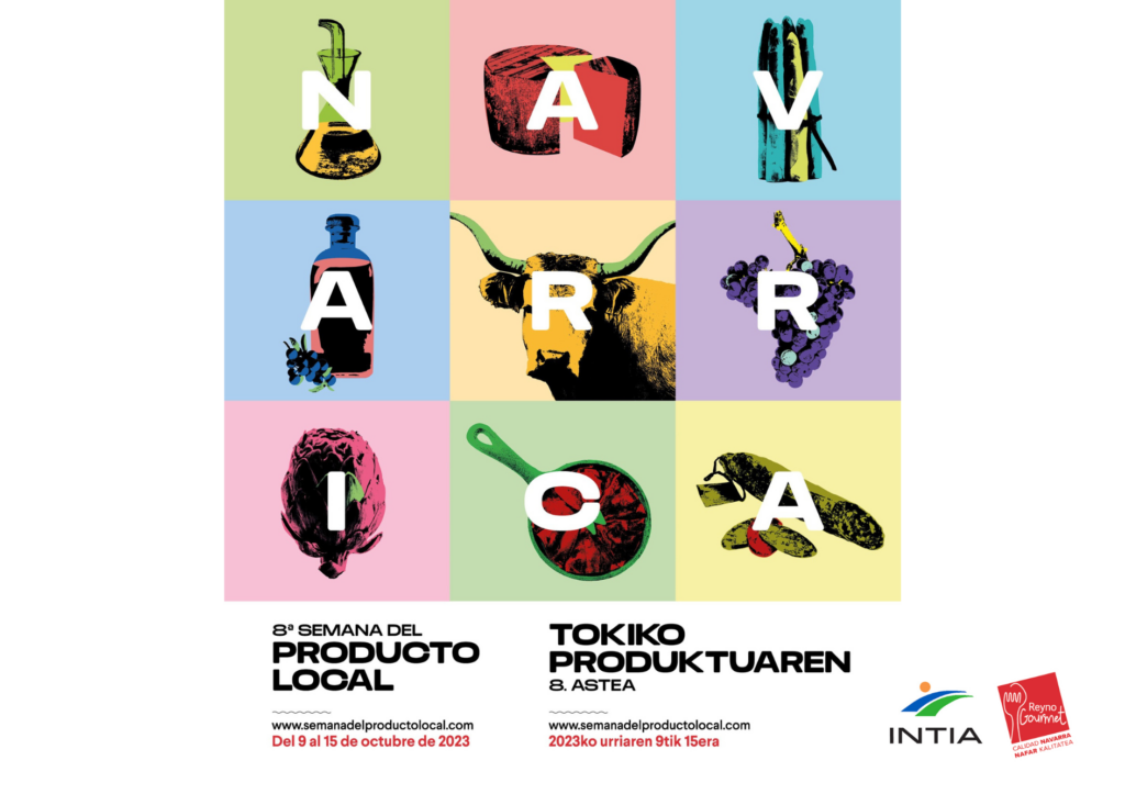 Fotografía del cartel promocional de la Semana del Producto Local