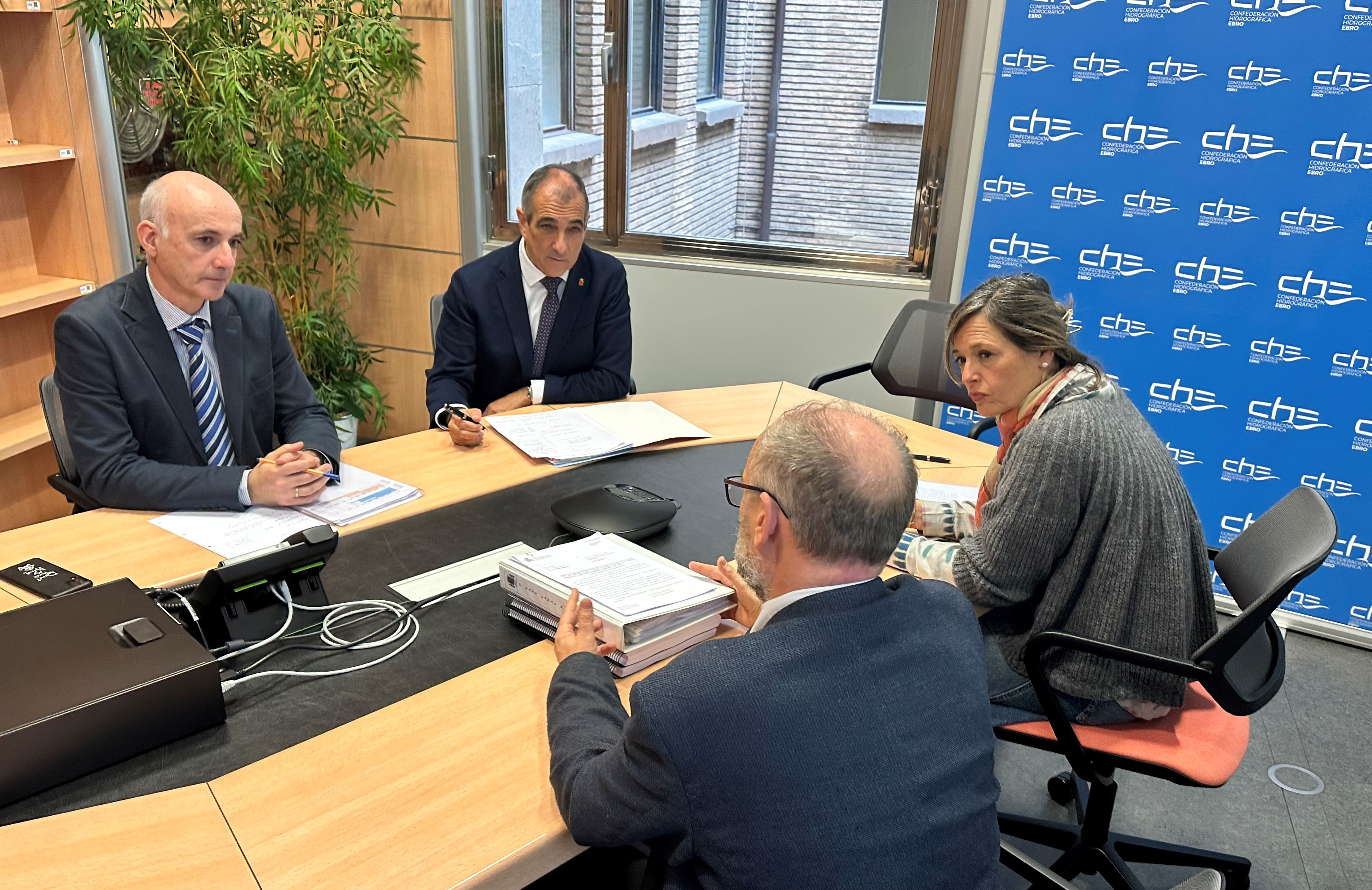 Fotografía de un momento de la reunión