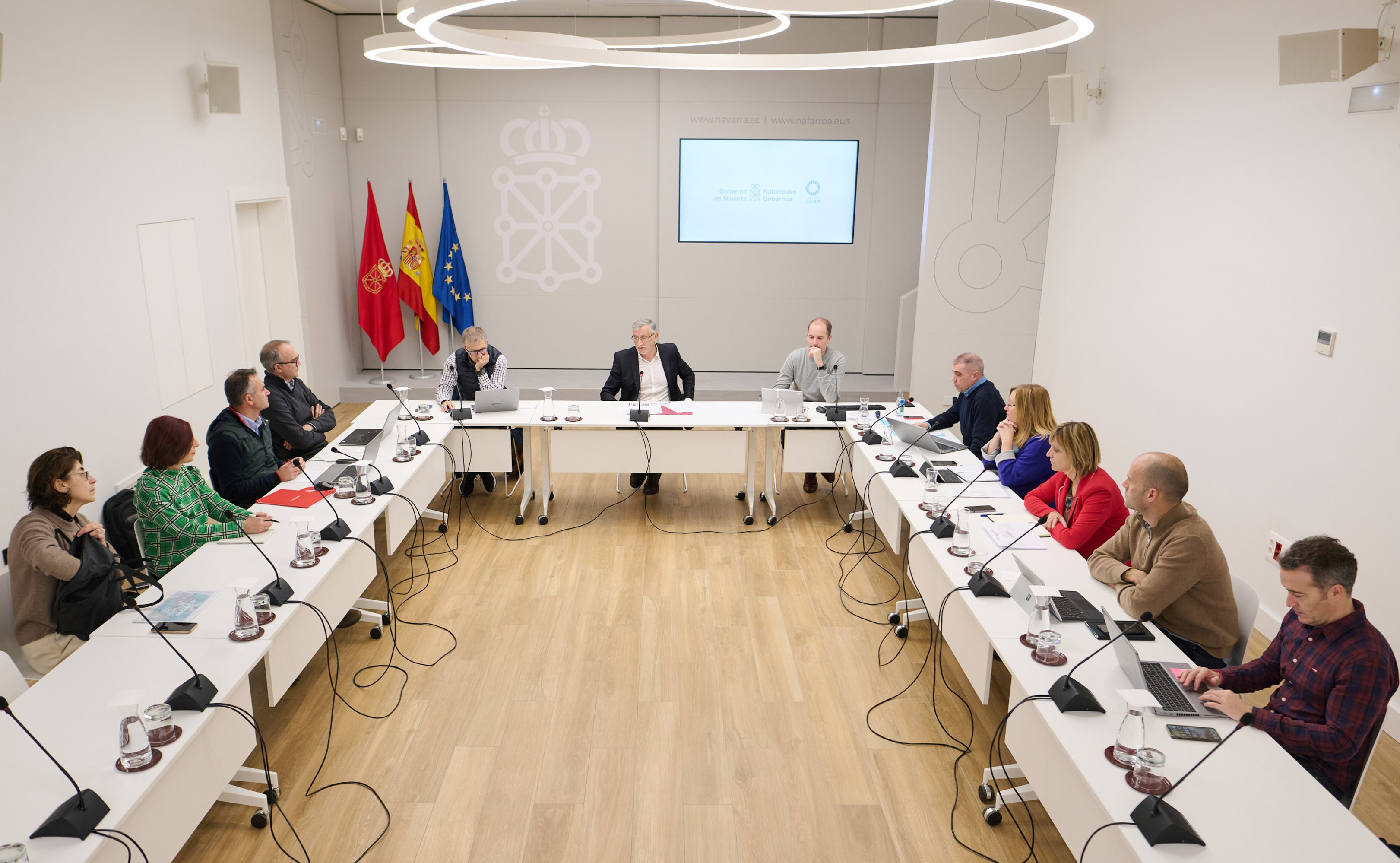 Fotografía de un momento de la celebración del Consejo de Administración de Nasertic