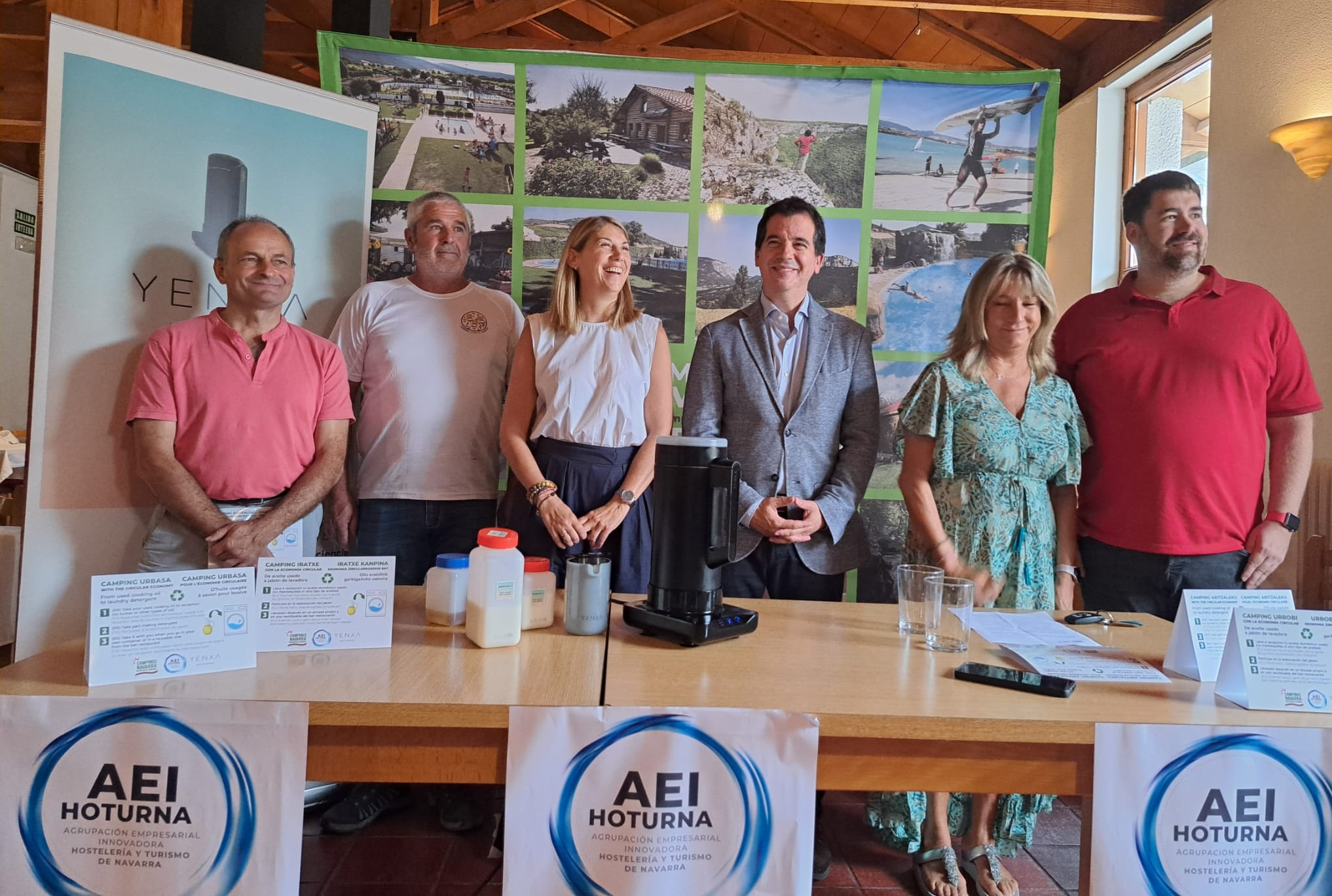 Fotografía del consejero Irujo, Ana Martínez Tanco, CEO y fundadora de 'Almotech'