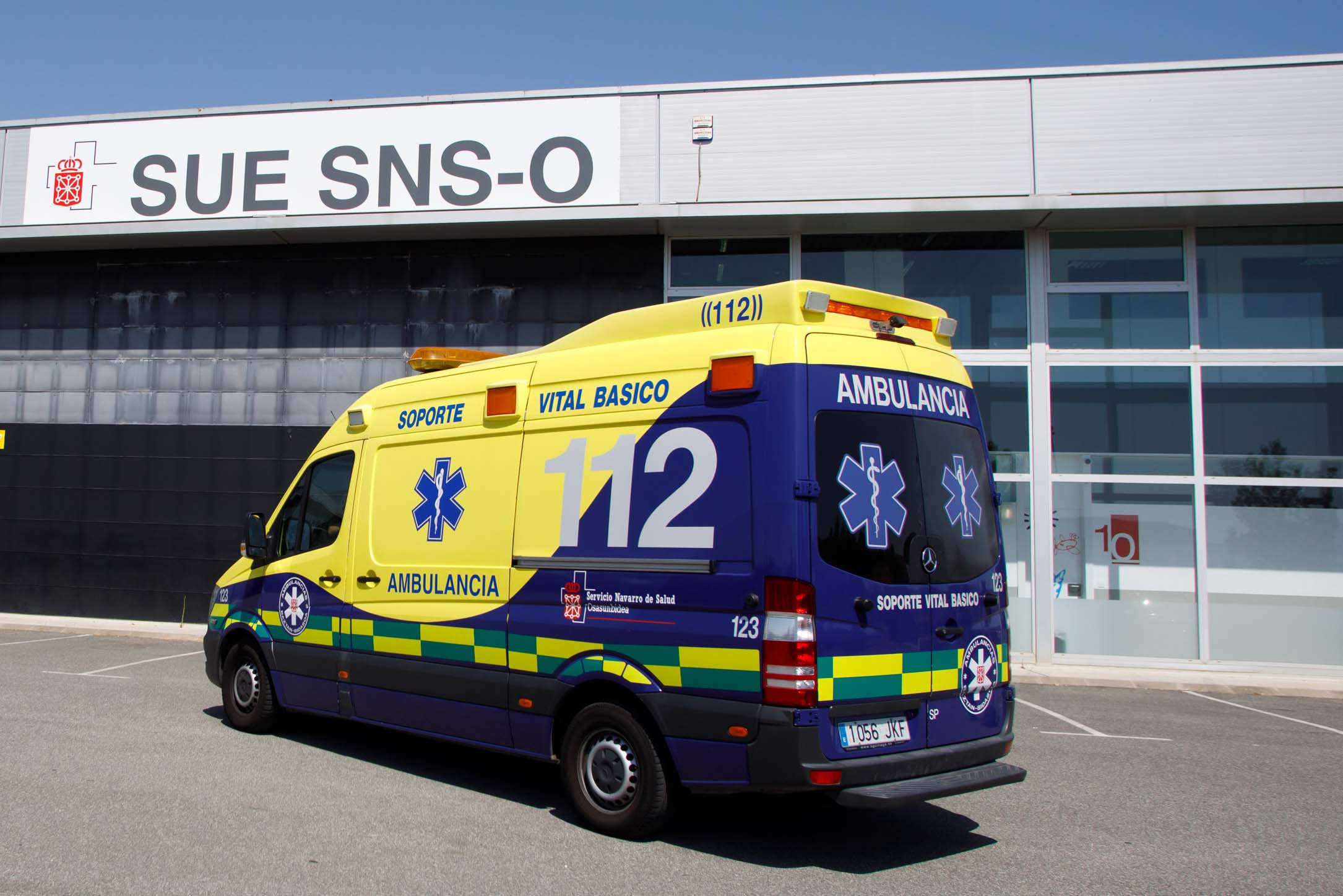 Fotografía de una ambulancia