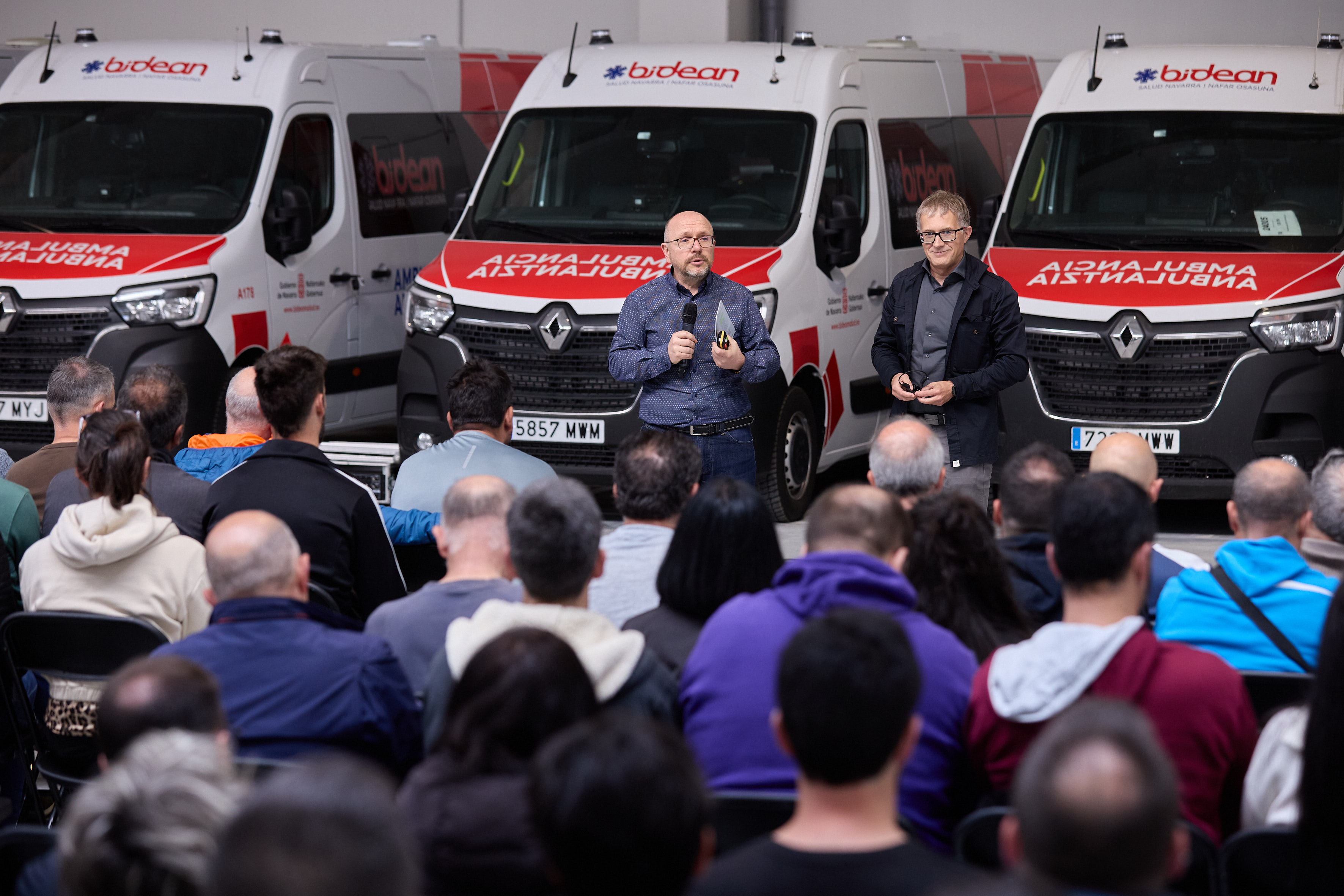 Fotografía de un momento de la presentación