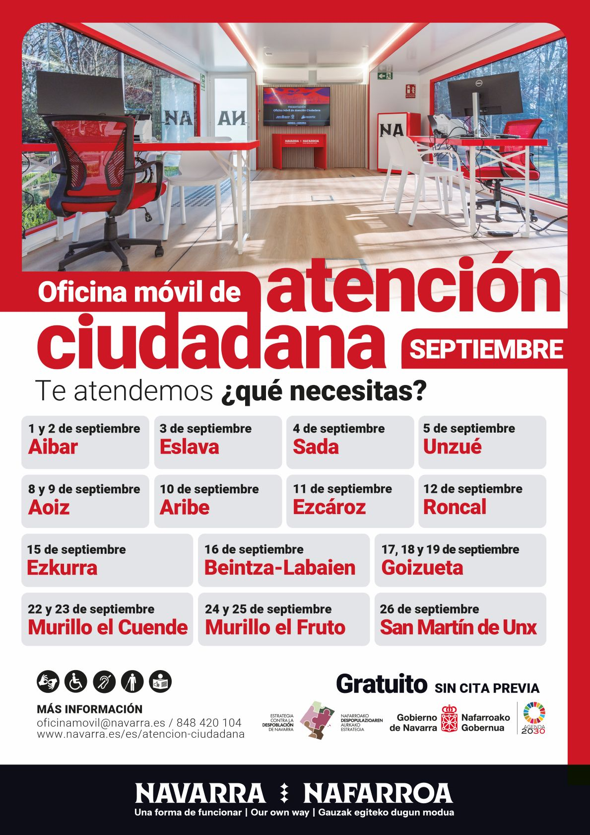 Fotografía del cartel promocional