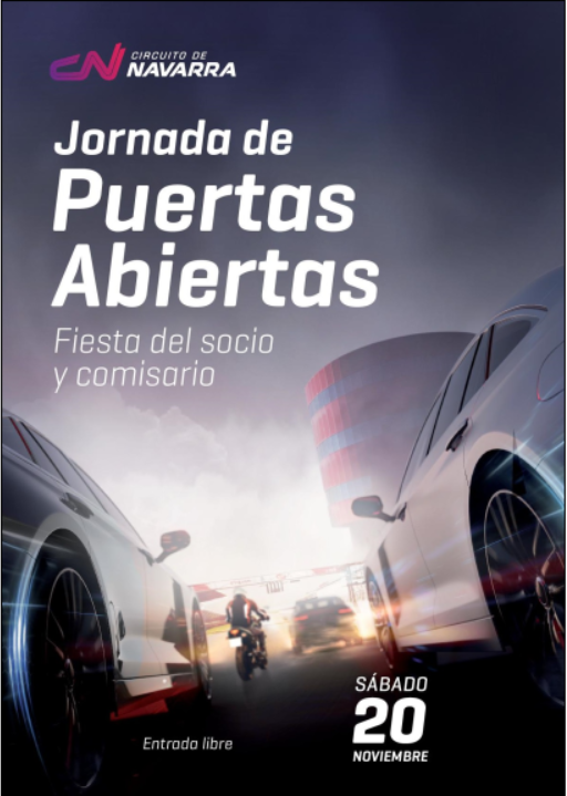 Fotografía del Cartel de Jornada de Puertas Abiertas