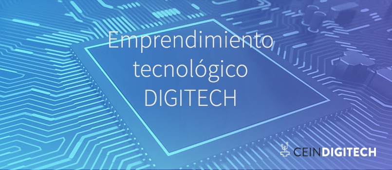 Fotografía del cartel promocional del programa Digitech
