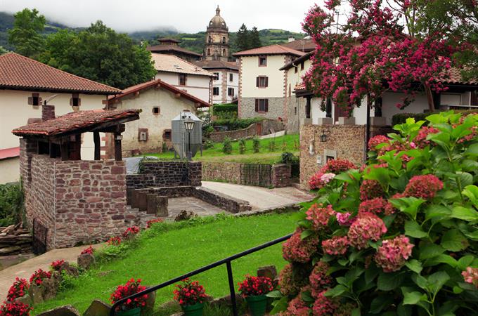 Foto de un jardín con flores