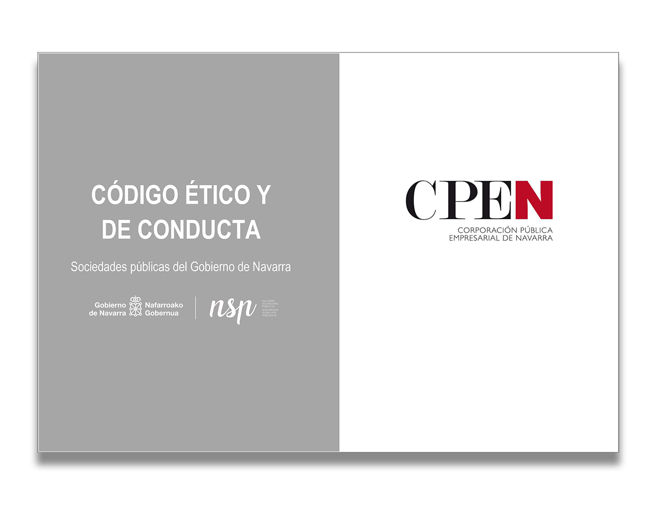 Imagen del Código Ético y de Conducta de las sociedades públicas de Gobierno de Navarra