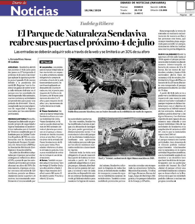 Fotografía de la noticia en la edición impresa