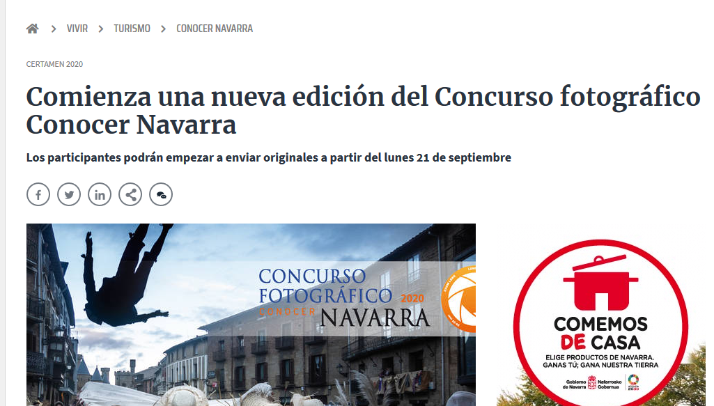 Noticia online del Diario de Navarra