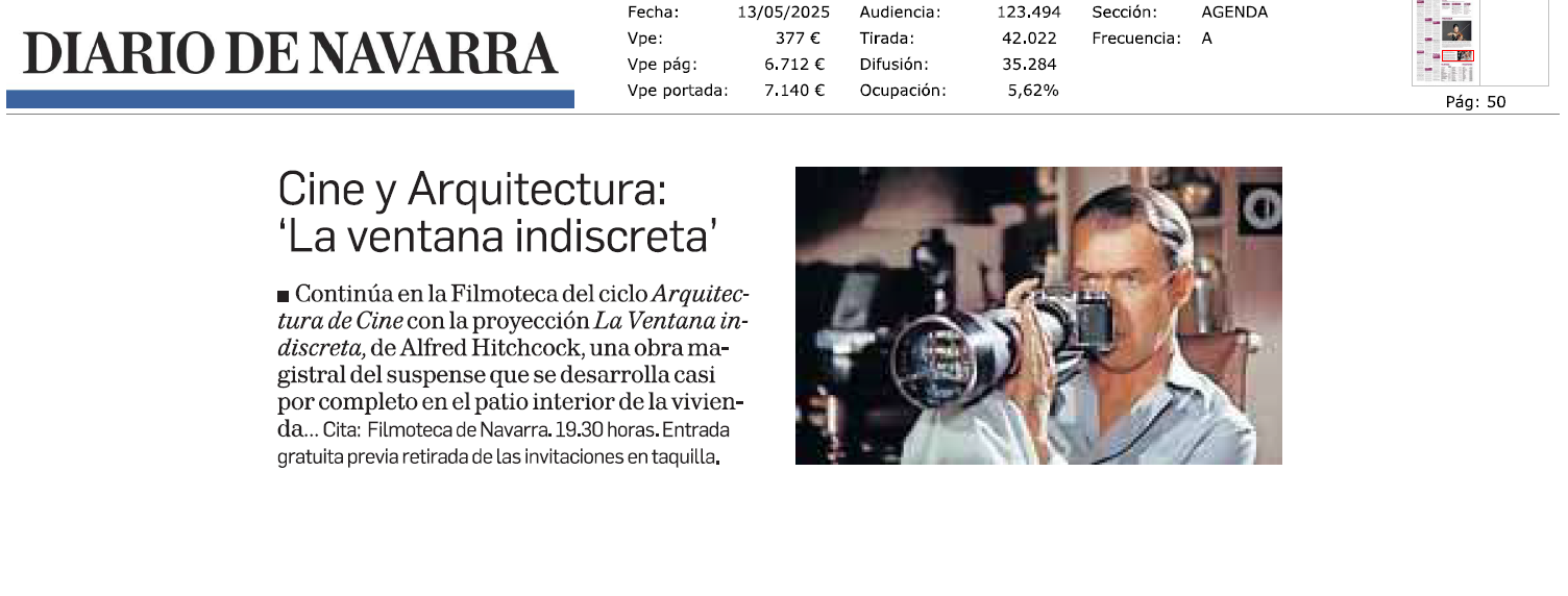 Fotografía del pantallazo de la noticia en la edición impresa de Diario de Navarra