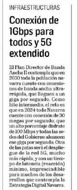 Noticia en la edición impresa del Diario de Navarra