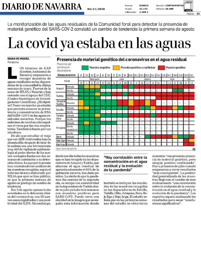 Noticia en la edición impresa del Diario de Navarra