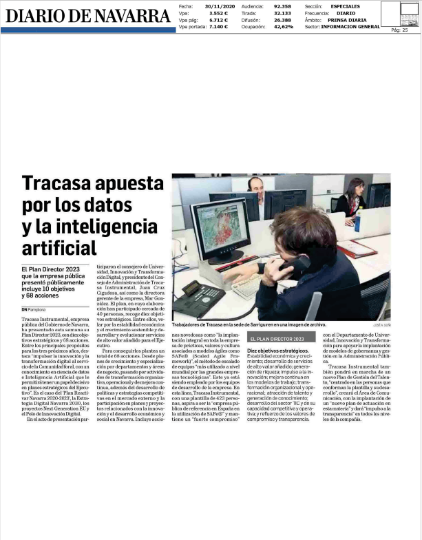 Noticia en la edición impresa del Diario de Navarra