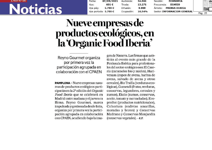 Fotografía del pantallazo de la noticia en la edición impresa del Diario de Noticias