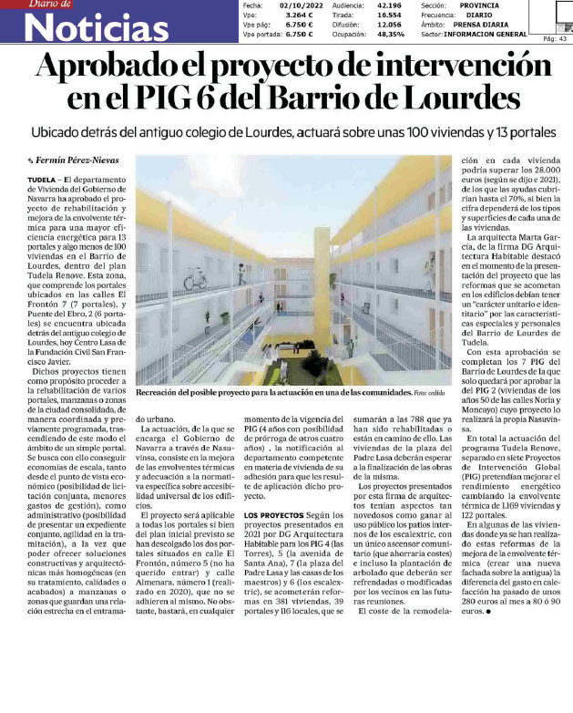 Fotografía del pantallazo de la noticia en la edición impresa del Diario de Noticias