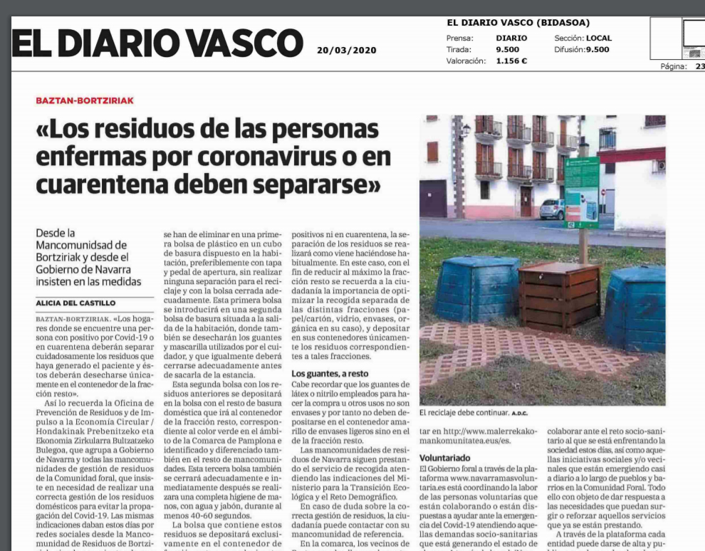 Imagen de la noticia. Fuente: Diario Vasco