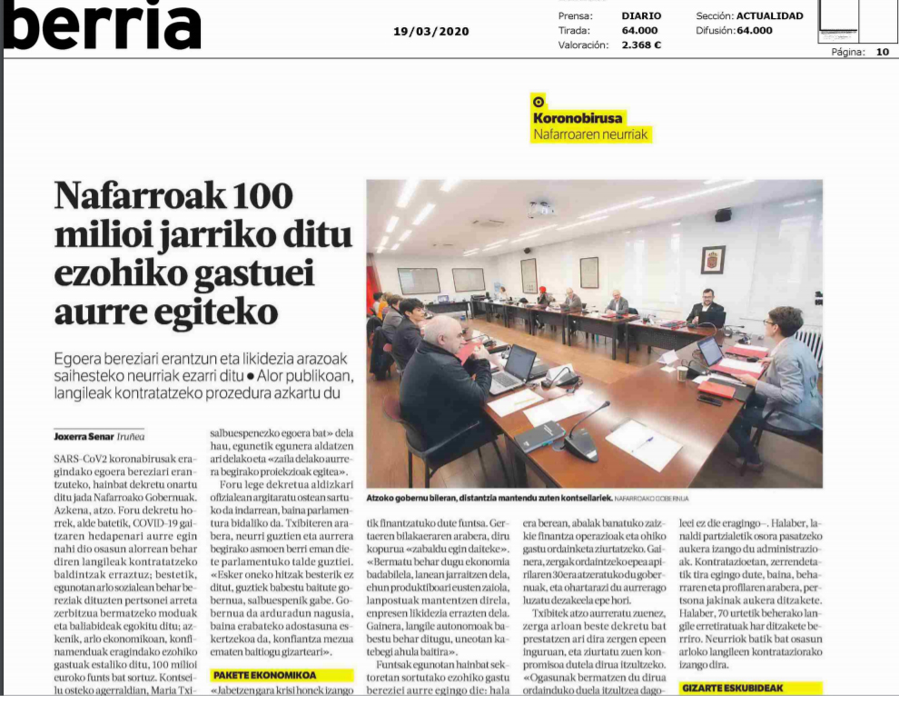 Imagen de la noticia. Fuente: Berria