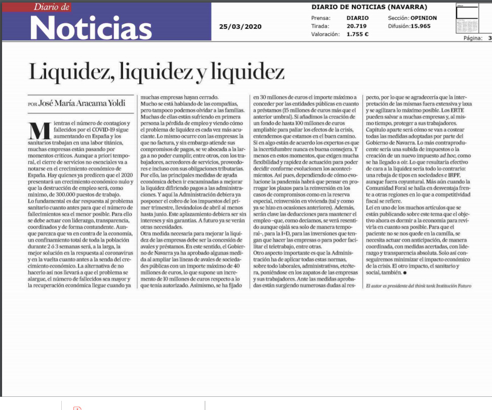 Imagen de la noticia. Fuente: Diario de Noticias de Navarra