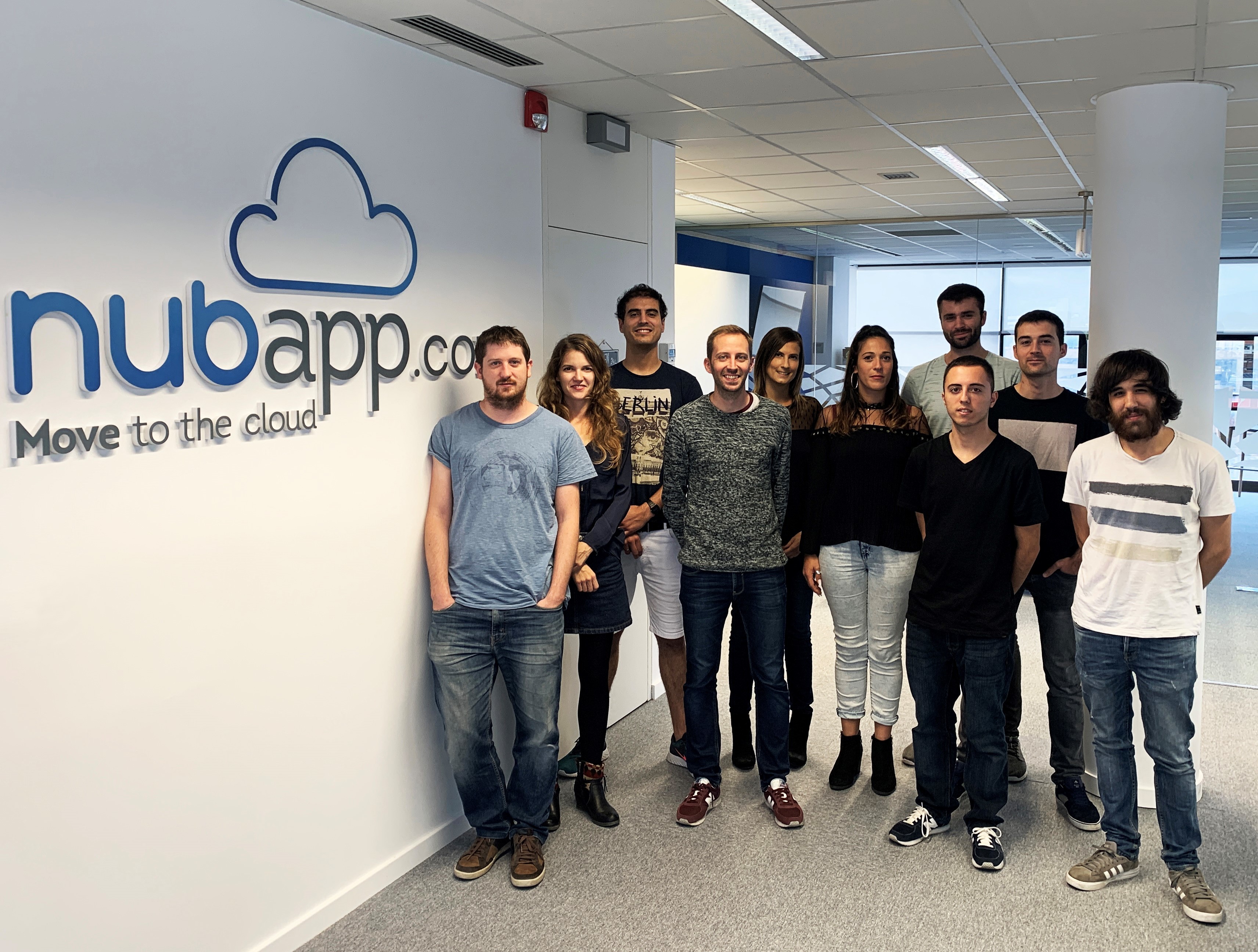 Fotografía del equipo de NUBAPP