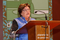 La consejera Beaumont en la inauguración de las jornadas.