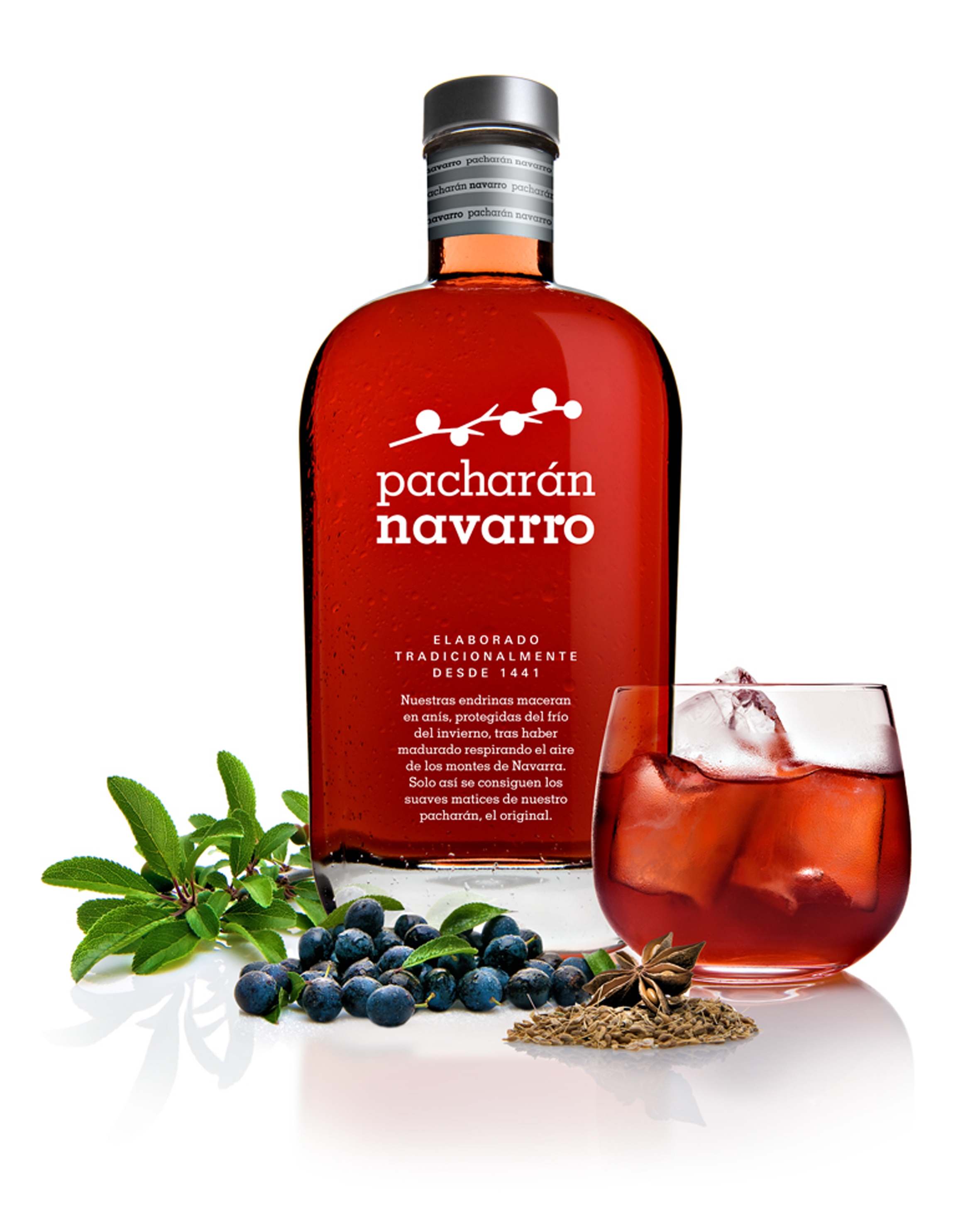Bodegón de pacharán navarro