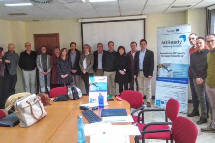 Reunión de trabajo del proyecto 4.0. Ready 