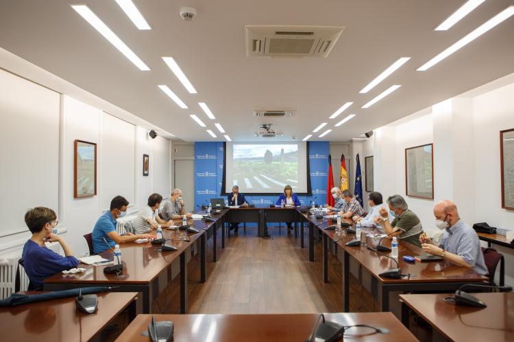 La Comisión Técnica de Coordinación en Materia de Memoria Histórica durante su primera reunión.