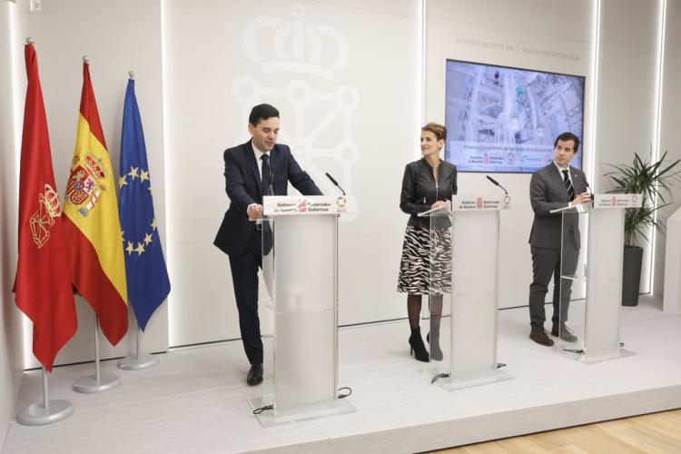Fotografía de un momento de la comparecencia. 