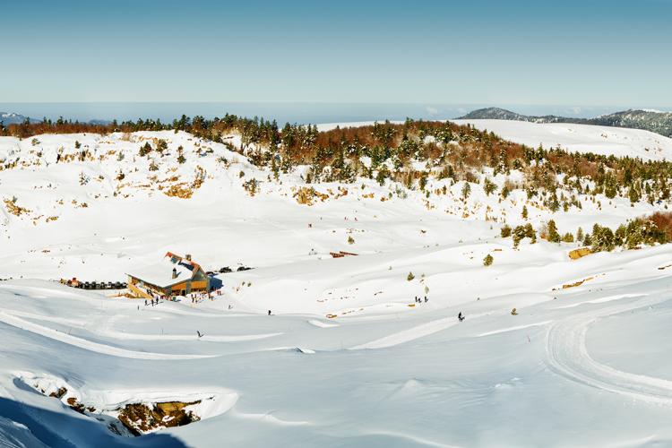 Imagen del Centro de Esquí Nórdico Larra-Belagua, gestionado por la sociedad pública NICDO
