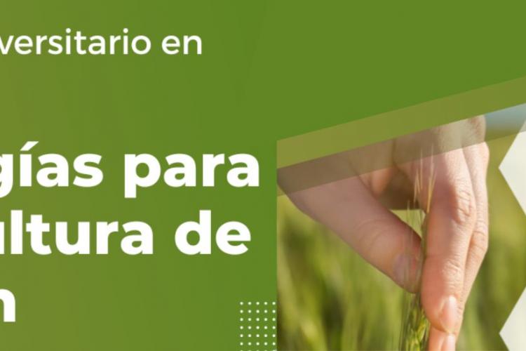 Imagen con el nombre del título: ‘Especialista Universitario en Agricultura de Precisión’