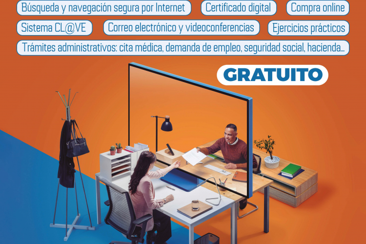 Cartel promocional de los cursos.