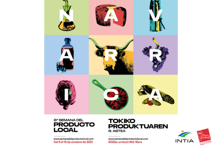 Fotografía del cartel promocional de la Semana del Producto Local
