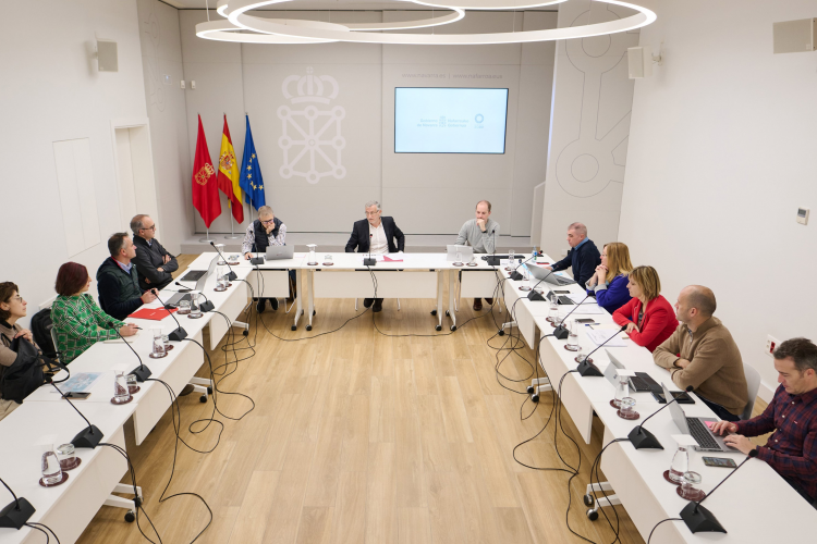 Fotografía de un momento de la celebración del Consejo de Administración de Nasertic