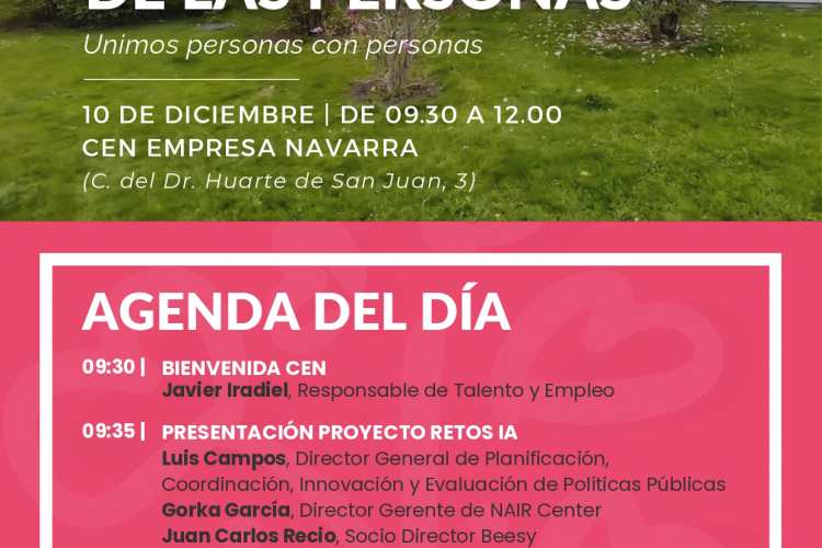 Fotografía del programa de la sesión
